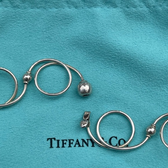 Tiffany & Co. Vintage 2000 16” Spiral and Bead Choker Necklace - Picture 7 of 7